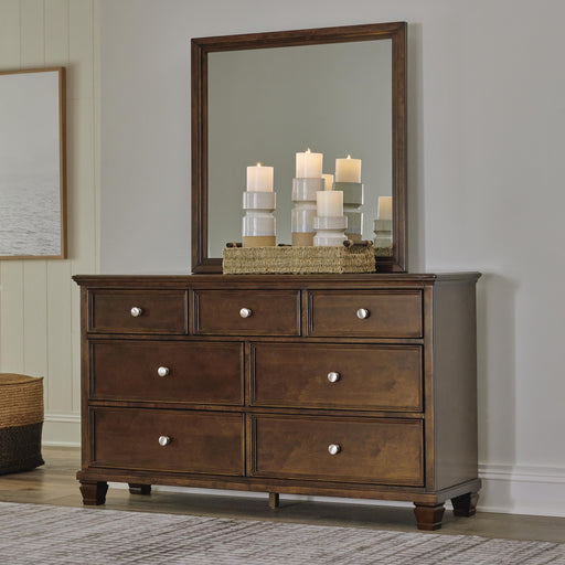 Danabrin Dresser and Mirror - Dayton Discount Furniture