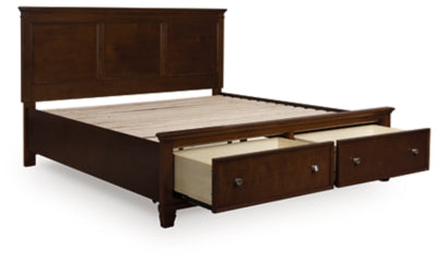 Danabrin Panel Storage Bed - Dayton Discount Furniture