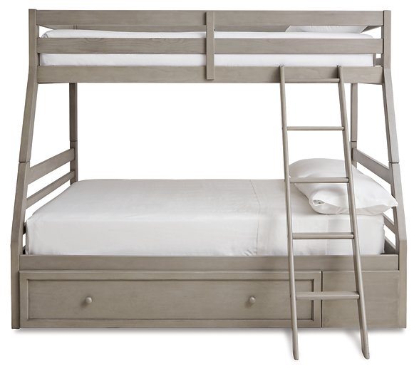 Lettner Youth Bunk Bed with 1 Large Storage Drawer Youth Bed Ashley Furniture