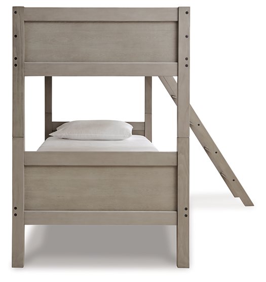 Lettner Youth / Bunk Bed with Ladder Youth Bed Ashley Furniture