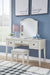 Robbinsdale Mirrored Vanity with Bench Vanity Ashley Furniture
