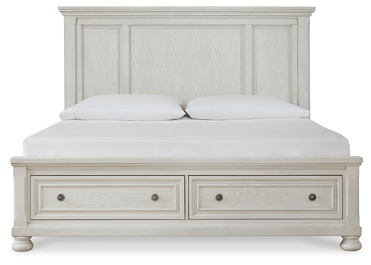 Robbinsdale Panel Storage Bed Bed Ashley Furniture