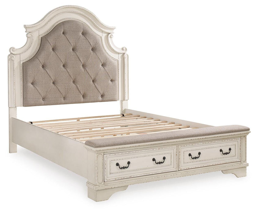 Realyn Upholstered Bed - Dayton Discount Furniture