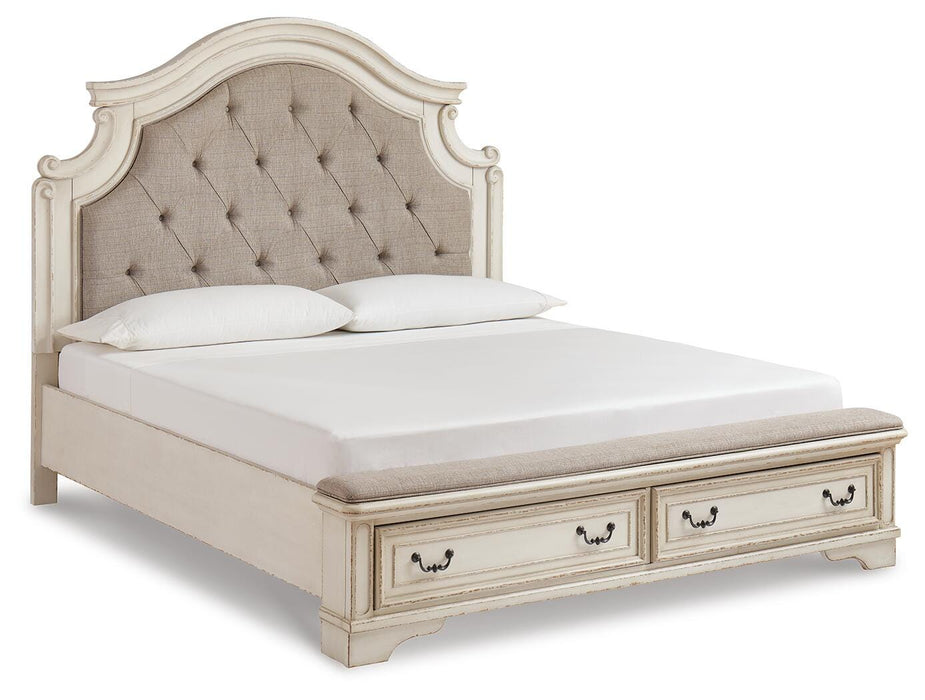 Realyn Upholstered Bed - Dayton Discount Furniture