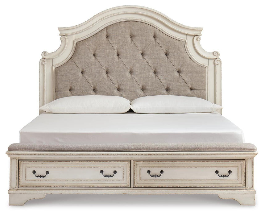 Realyn Upholstered Bed - Dayton Discount Furniture