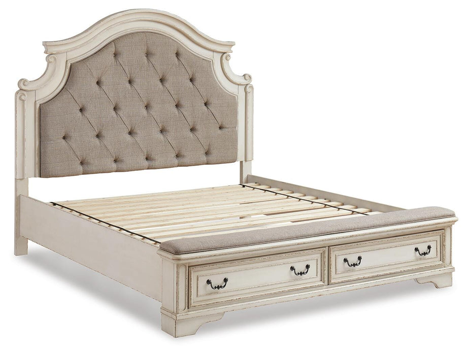 Realyn Upholstered Bed - Dayton Discount Furniture