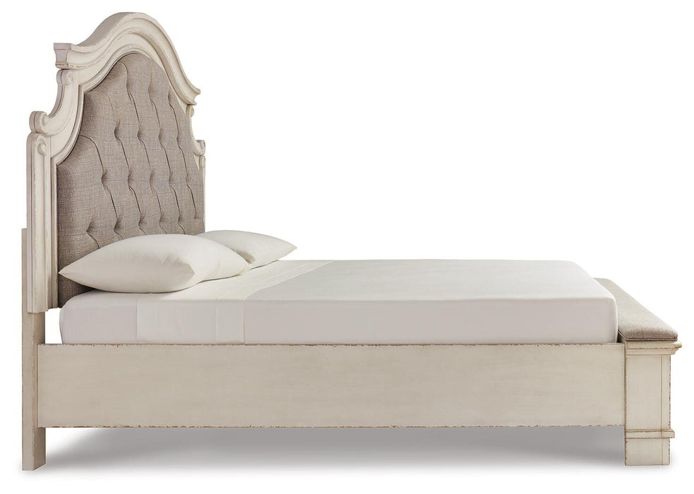 Realyn Upholstered Bed - Dayton Discount Furniture