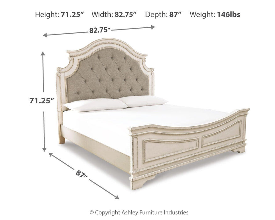 Realyn Upholstered Bed - Dayton Discount Furniture