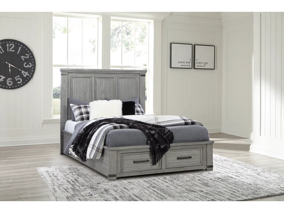 Russelyn Panel Storage Bed - Dayton Discount Furniture
