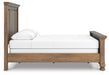 Feddinger Bedroom Set (Queen Bed, Dresser, Mirror, and Nightstand) Bedroom Set Ashley Furniture