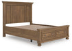 Feddinger Panel Storage Bed Bed Ashley Furniture