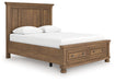 Feddinger Panel Storage Bed Bed Ashley Furniture