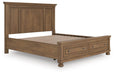 Feddinger Panel Storage Bed Bed Ashley Furniture