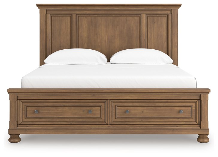 Feddinger Panel Storage Bed Bed Ashley Furniture