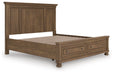 Feddinger Panel Storage Bed Bed Ashley Furniture