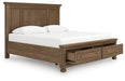 Feddinger Panel Storage Bed Bed Ashley Furniture