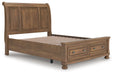 Feddinger Panel Storage Bed Bed Ashley Furniture