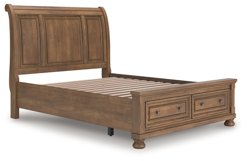 Feddinger Panel Storage Bed Bed Ashley Furniture