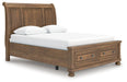 Feddinger Panel Storage Bed Bed Ashley Furniture