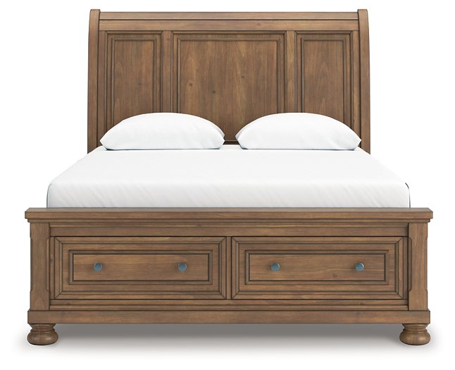 Feddinger Panel Storage Bed Bed Ashley Furniture