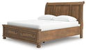Feddinger Panel Storage Bed Bed Ashley Furniture