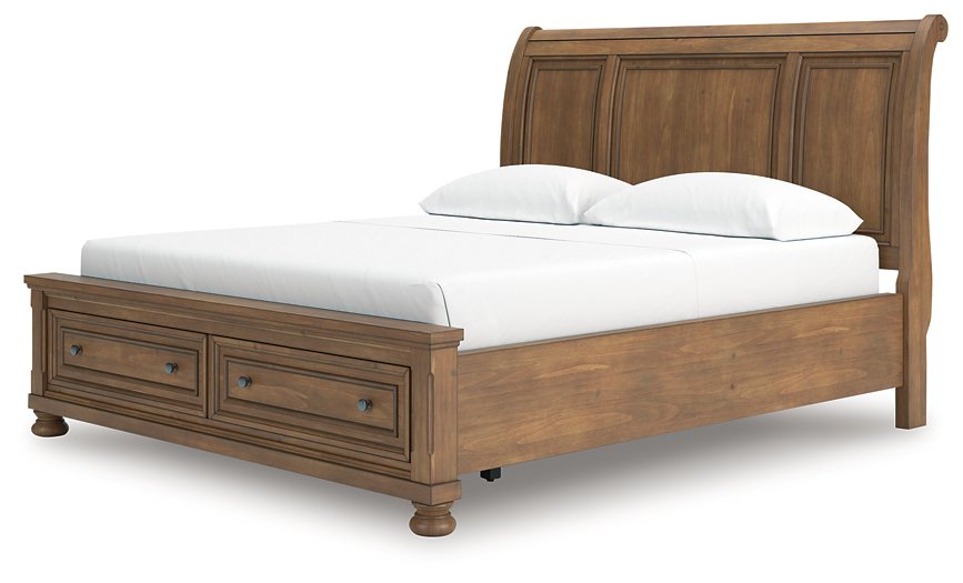 Feddinger Panel Storage Bed Bed Ashley Furniture