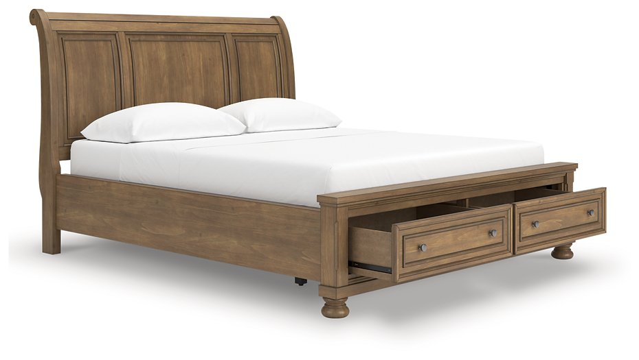 Feddinger Panel Storage Bed Bed Ashley Furniture