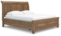 Feddinger Panel Storage Bed Bed Ashley Furniture