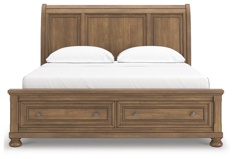 Feddinger Panel Storage Bed Bed Ashley Furniture