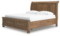 Feddinger Panel Storage Bed Bed Ashley Furniture