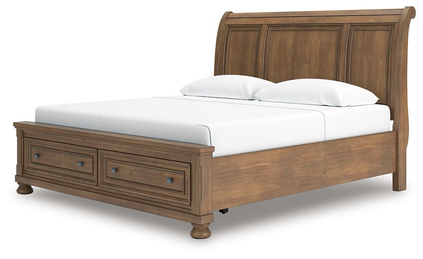 Feddinger Panel Storage Bed Bed Ashley Furniture