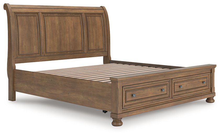 Feddinger Panel Storage Bed Bed Ashley Furniture