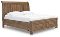 Feddinger Panel Storage Bed Bed Ashley Furniture