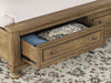 Feddinger Panel Storage Bed Bed Ashley Furniture