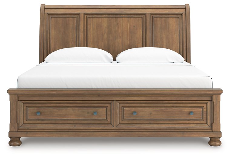 Feddinger Panel Storage Bed Bed Ashley Furniture