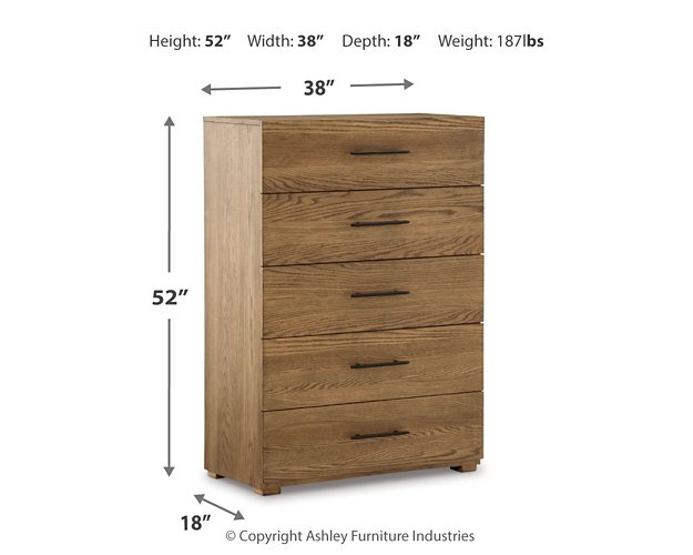 Dakmore Chest of Drawers Chest Ashley Furniture