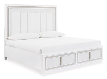 Chalanna Upholstered Storage Bed Bed Ashley Furniture