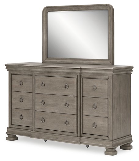 Lexorne Dresser and Mirror Dresser and Mirror Ashley Furniture