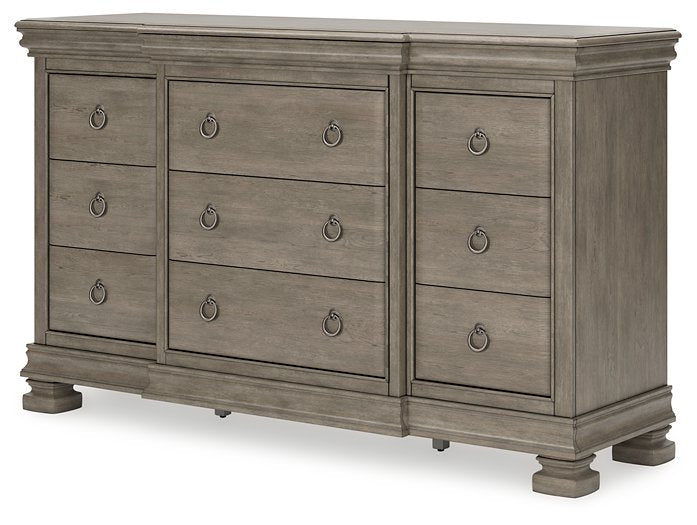 Lexorne Dresser and Mirror Dresser and Mirror Ashley Furniture