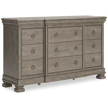 Lexorne Dresser and Mirror Dresser and Mirror Ashley Furniture