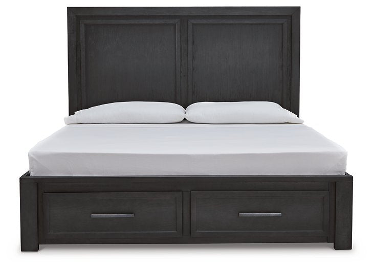 Foyland Panel Storage Bed Bed Ashley Furniture