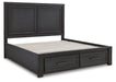 Foyland Panel Storage Bed Bed Ashley Furniture