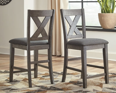 Caitbrook Counter Height Upholstered Bar Stool - Dayton Discount Furniture