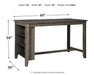 Caitbrook Counter Height Dining Table Counter Height Table Ashley Furniture