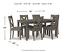 Caitbrook Dining Table and Chairs (Set of 7) Dining Table Ashley Furniture