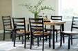 Blondon Dining Table and 6 Chairs (Set of 7) Dining Table Ashley Furniture