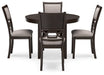 Langwest Dining Table and 4 Chairs (Set of 5) Dining Table Ashley Furniture