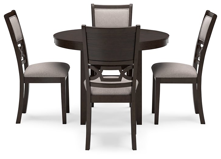 Langwest Dining Table and 4 Chairs (Set of 5) Dining Table Ashley Furniture