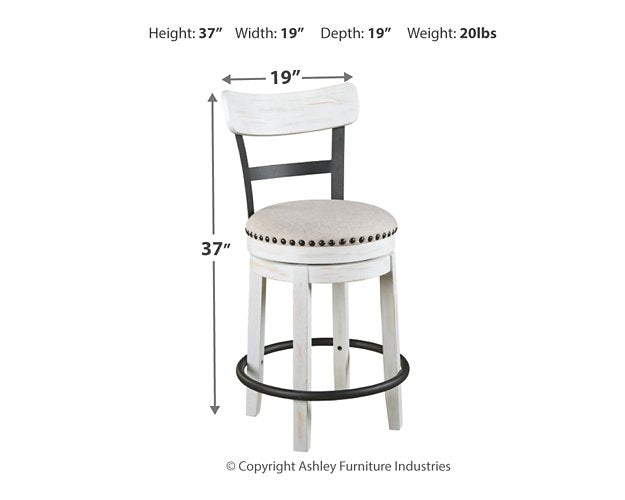 Valebeck Counter Height Dining Set Barstool Set Ashley Furniture