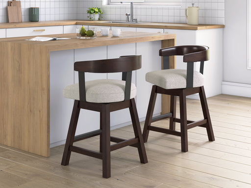 Haddigan Counter Height Barstool (Set of 2) - Dayton Discount Furniture